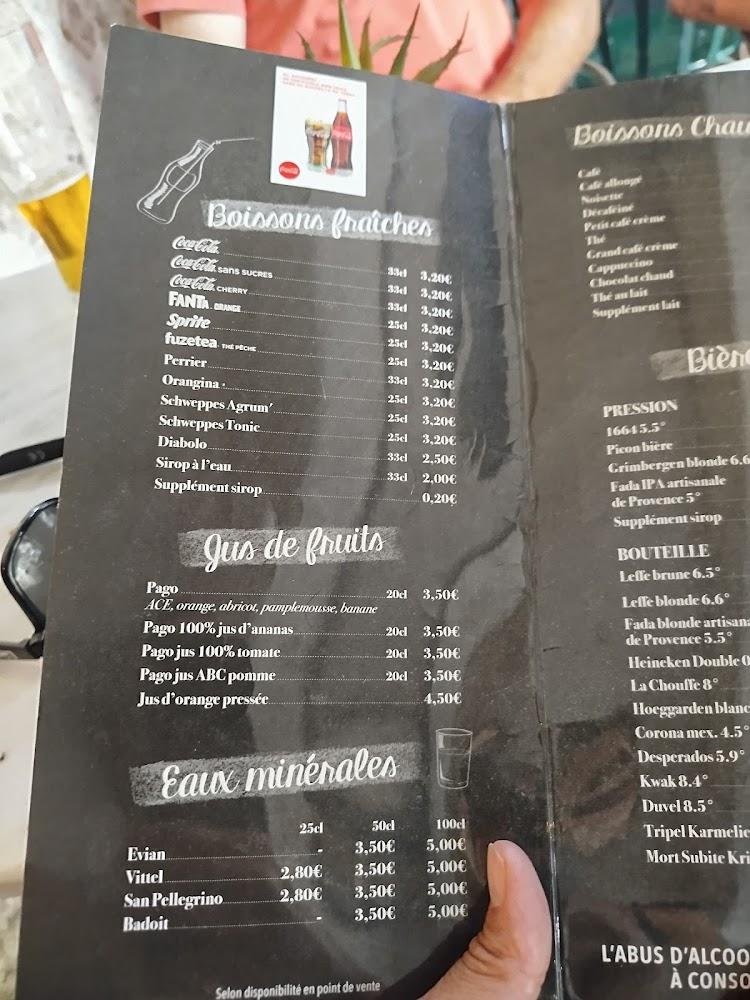 Café des Sports - Menu Image 1